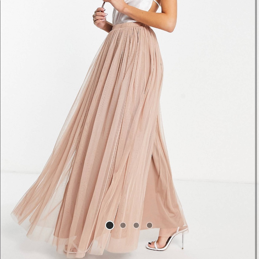 Tulle Maxi Skirt